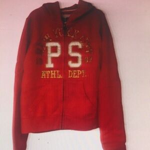 Red PS Athletic Hoodie